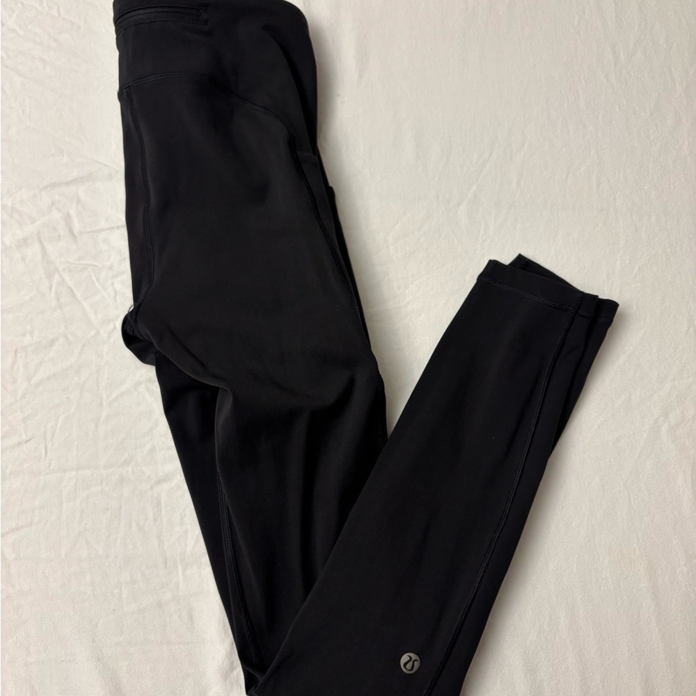 Lululemon side pocket leggings Winter running shaping